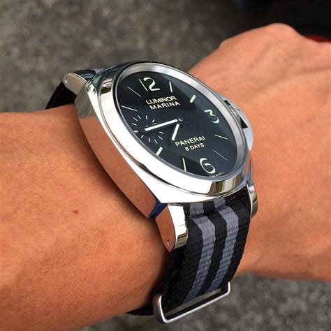 24mm nato strap panerai|aftermarket Panerai watch straps.